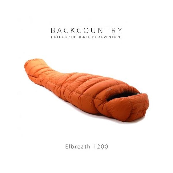 BACKCOUNTRY エルブレス 1200 マミ型寝袋