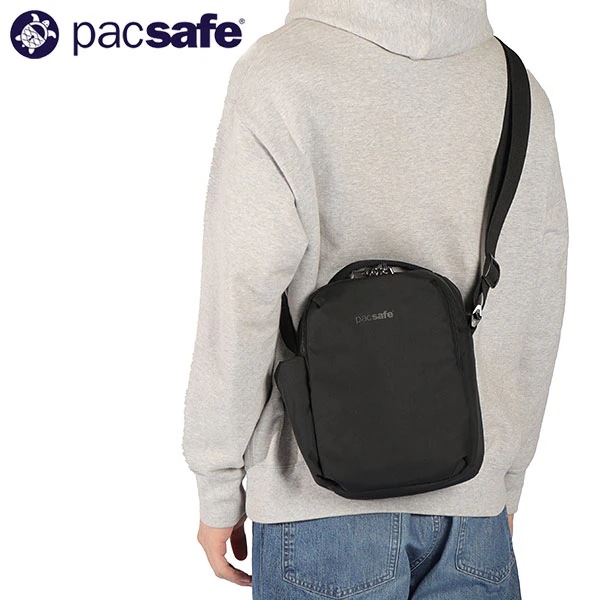 ショルダーバッグ メンズ レディース 斜めがけバッグ RFIDセーフ 斜めがけ 小さめ 縦型 ブランド スキミング防止 防犯 旅行 アウトドア 撥水 7L B5 タブレット収納 V ツアークロスボディ