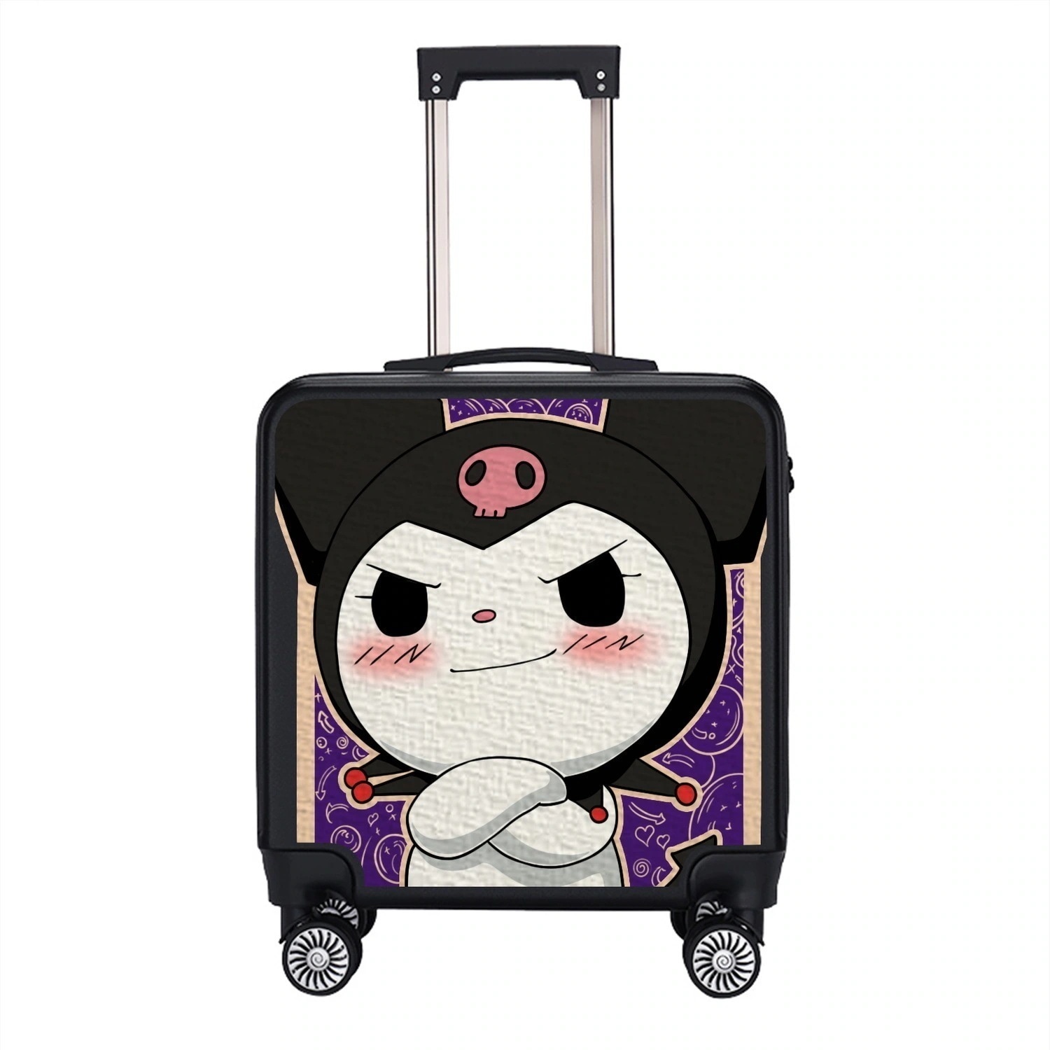 クロミスーツケースかわいい旅行箱スーツケース漫画暗号箱小型軽量誕生日プレゼント万向輪
