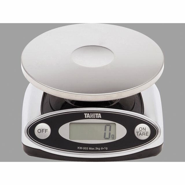 KW-003-CR デジタル防水スケール クッキングスケール 3kg