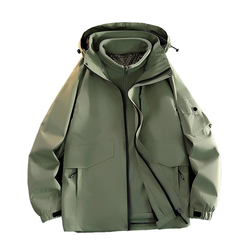 新作メンズ・レディースアウトドアジャケット防水・防風・耐油の3つの機能を備え登山に最適です(23618)