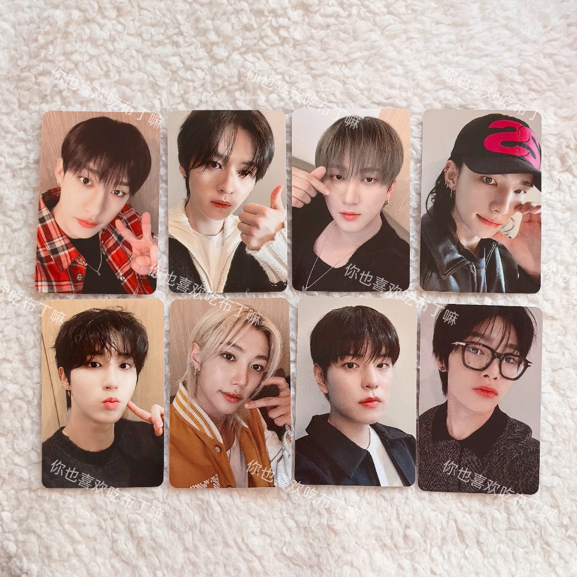 規品StrayKids合hopsrstarriver特典特典トレカ公式グッズ写真員8点セット