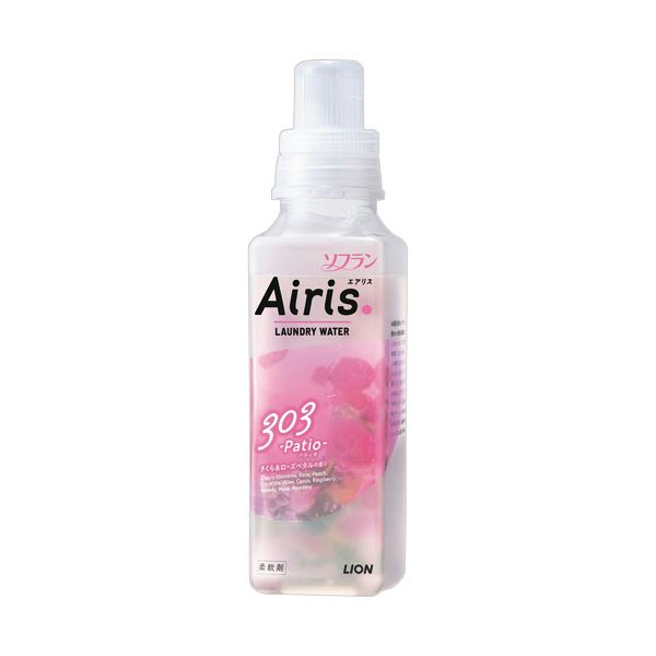 （まとめ） ライオン ソフランAiris パティオ 本体 480ml 1本 [x10セット]