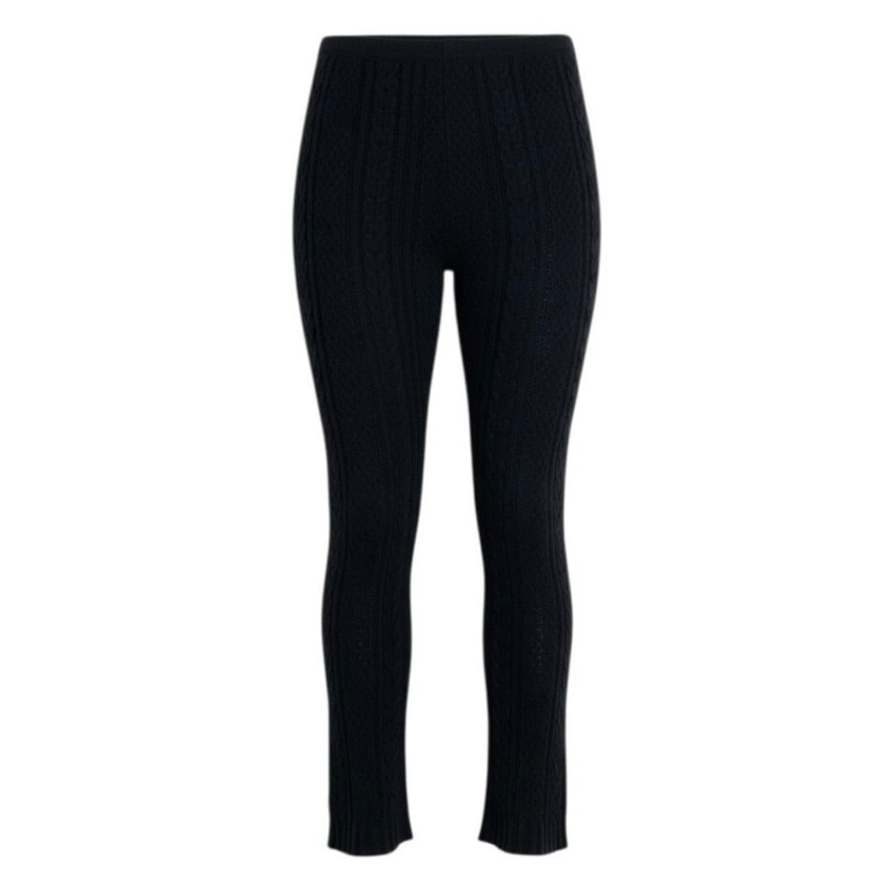 PLEATS PLEASE 美品 カッティングデザイン タイトパンツ ナイロン/ポリエステル/ポリウレタン PP04LF941 レギンスパンツ レディース A3-00131
