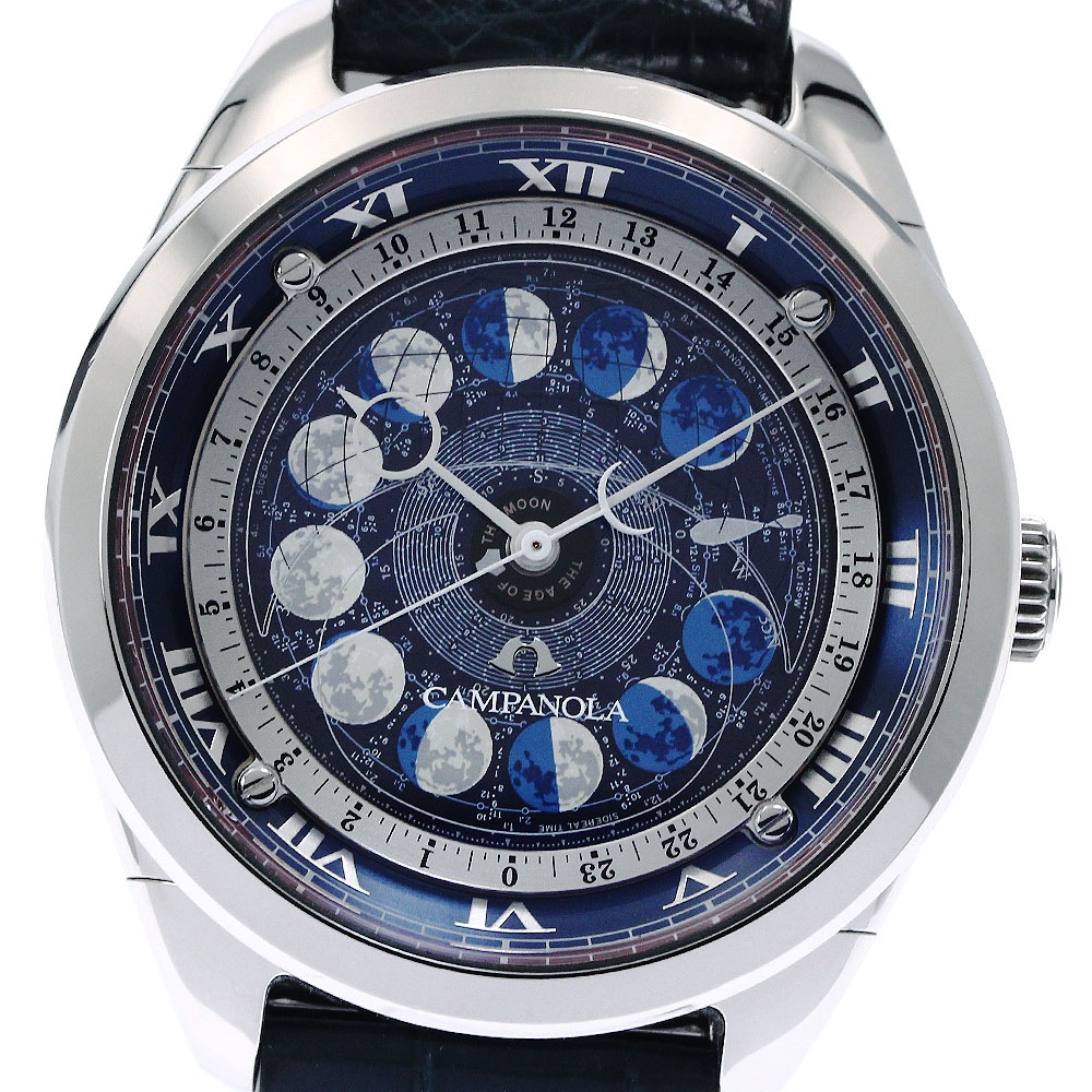 シチズン CITIZEN 4386-T022332/AA7800-02L カンパノラ コスモサイン クォーツ メンズ 箱付き_878325【中古】