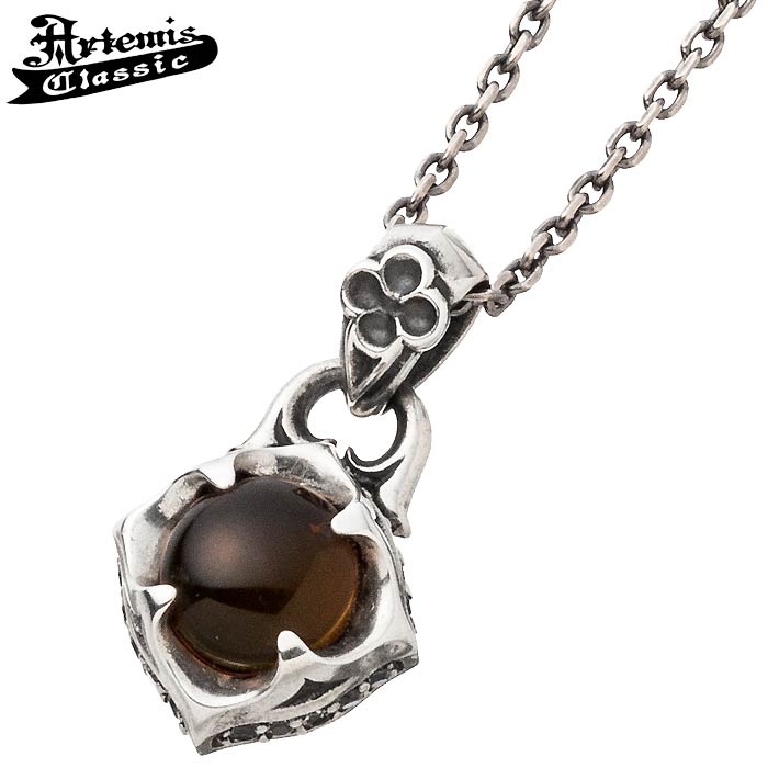 アルテミスクラシック Artemis Classic シルバー ペンダント ラウンド アンバー ACP0333