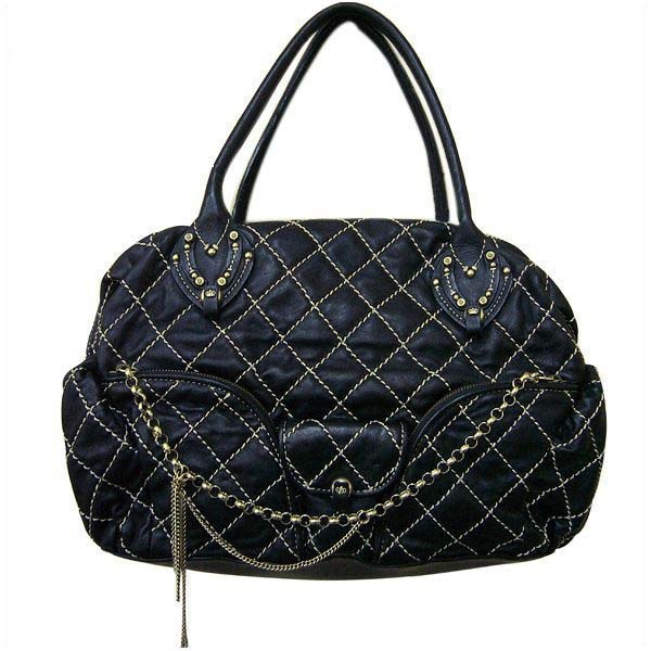 JUICY COUTURE バッグ ラムスキン レザー ハンドバッグ