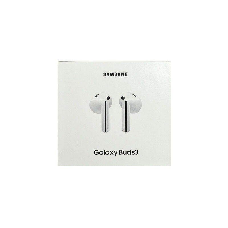 新品】Samsung Galaxy Buds3 ホワイト ワイヤレスイヤホン