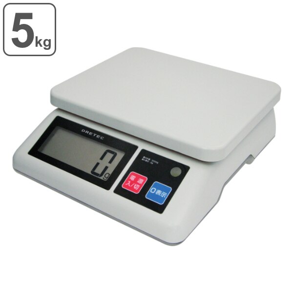 計量器 デジタル 5kg プロスケール （ スケール 計量 デジタル式 キッチンスケール 量り ）