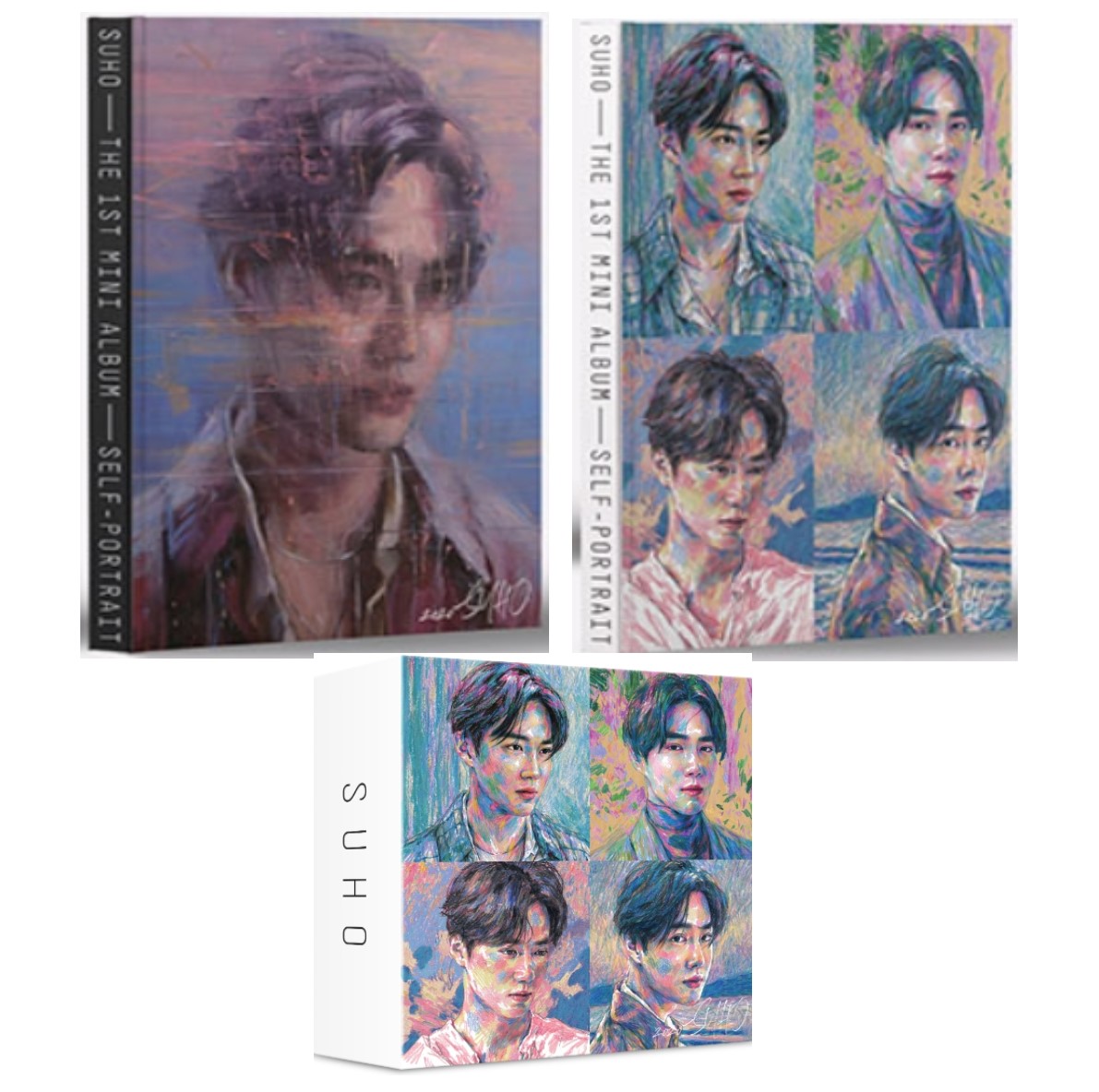 EXO SUHO (スホ) ミニ 1集 Self-Portrait 自画像 / 3種 セット