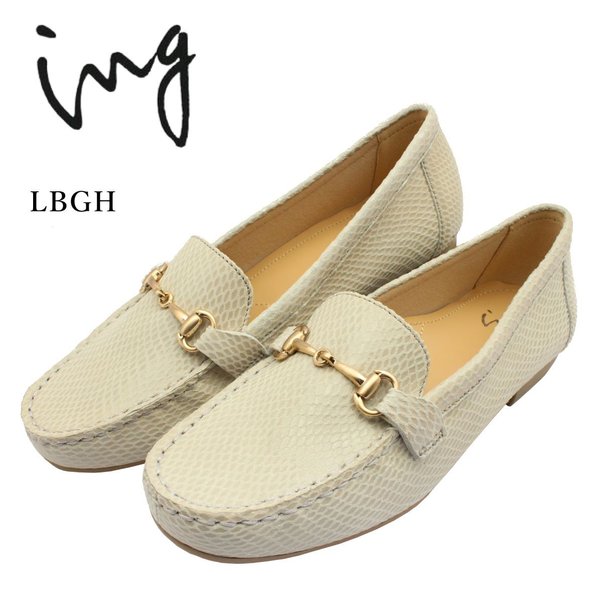 イング ing レディース ビットローファー IGKK 02004 3E モカシン 靴 ライトベージュ LBGH 12,870円