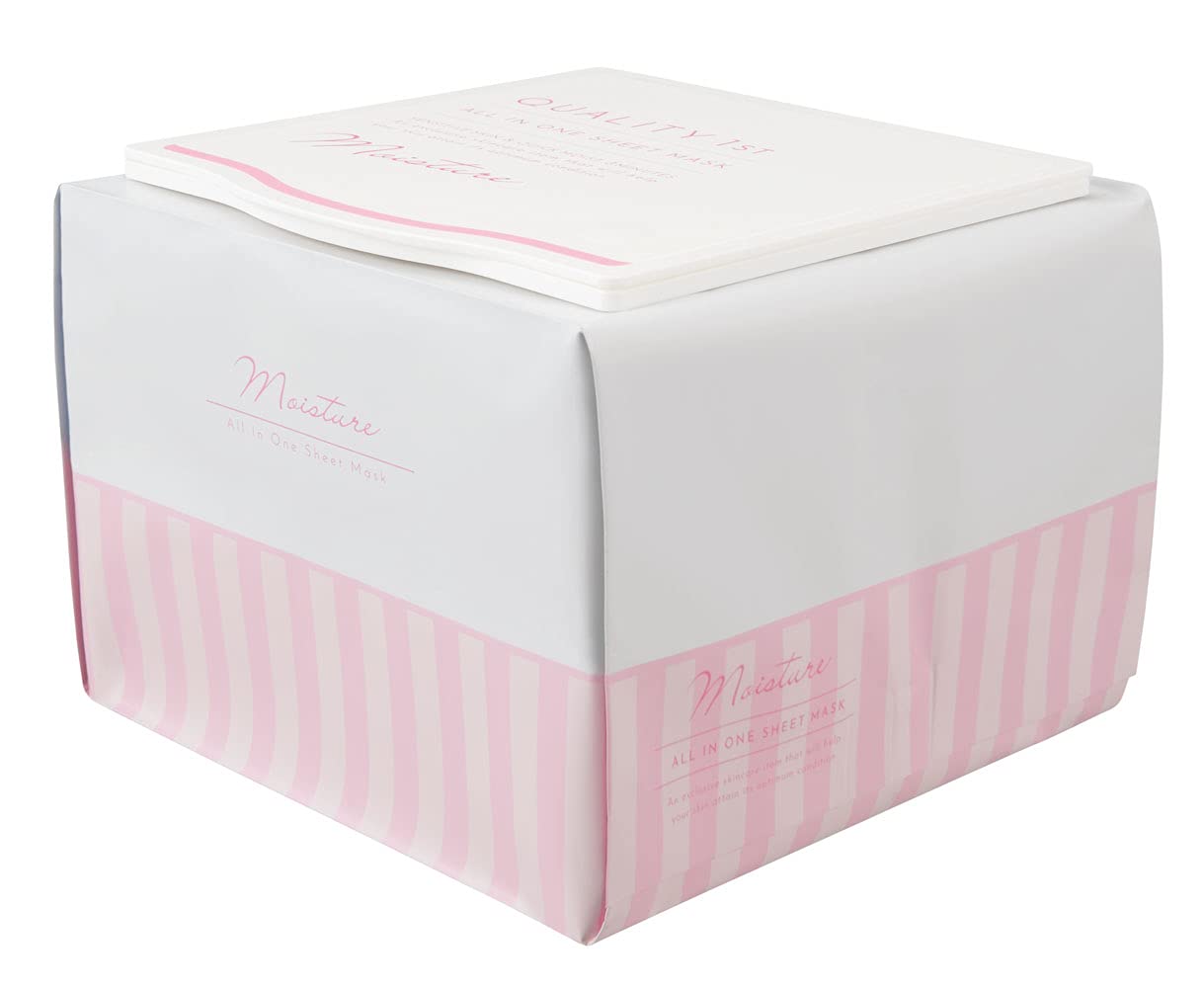 クオリティファースト(Quality 1st) オールインワンシートマスク モイスト EXII 50枚入 フェイスマスク 50シート (x 1) 保湿