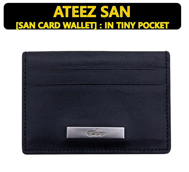 【ATEEZ】- [HBD] [SAN CARD WALLET] : IN TINY POCKET(SAN)