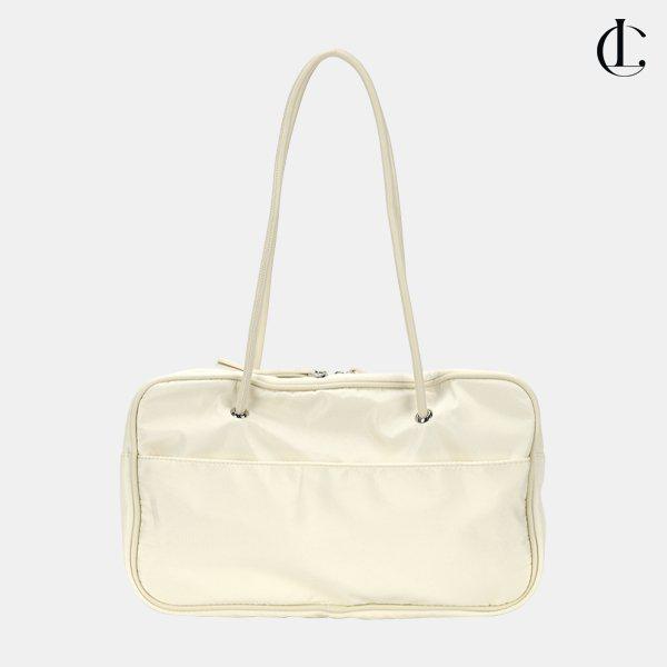 女性バゲットバッグ ナイロンショルダーバッグ 軽量 大容量バッグ ポケット デイリーバッグ LMNC021