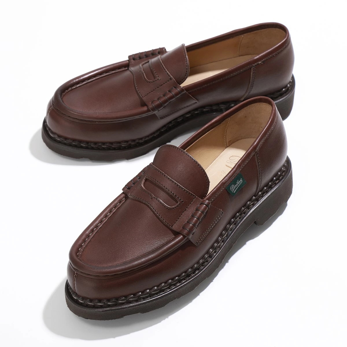 Paraboot パラブーツ ローファー 148903 ORSAYGRIFF2 オルセーレディース レザー シューズ コインローファー 靴 MARRON