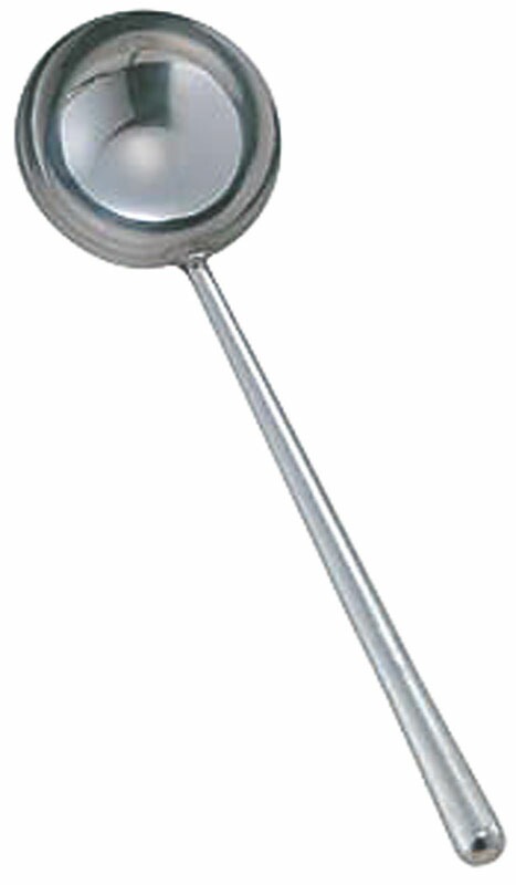 （まとめ買い）カンダ 18-0共柄パイプ中華お玉 大 [x3]