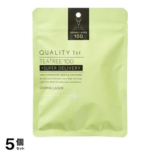 クオリティファースト ダーマレーザー スーパーTEA TREE100 マスク 7枚入 5個セット