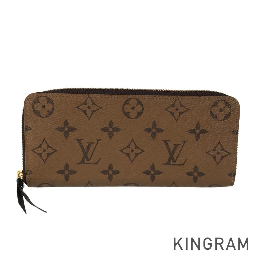 モノグラム リバース ポルトフォイユ クレマンス M82336 長財布 ラウンドファスナー 【中古】