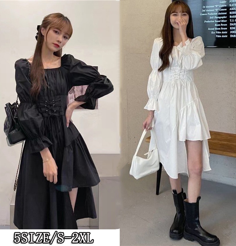 22春新入荷 ワンピース 春服 ロングワンピース韓国ファッション 22春新入荷 ワンピース 春服 ロングワンピース韓国ファッション