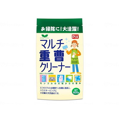 他サイト： ライオンケミカル ピクス マルチ重曹クリーナー(食器 鍋 浴槽 換気扇 レンジ キッチン)天然素材 2kg 大容量の商品画像