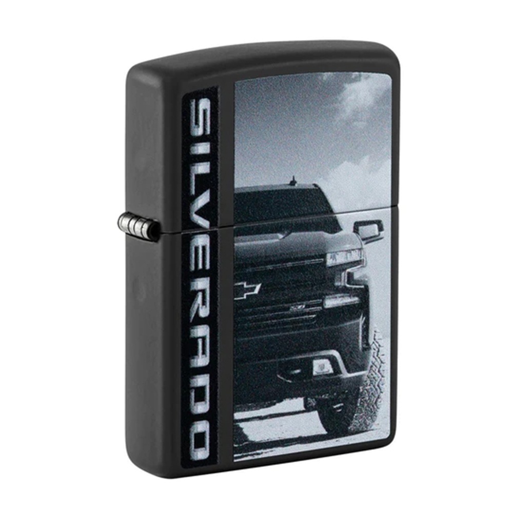 Zippo ジッポーライターコラボ シボレーSUV Silverado レギュラー 北米シリーズ 48407印刷