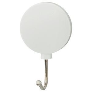 （まとめ）TANOSEE カラーマグネットフック スイング 耐荷重約1kg 白 1個 [x40]