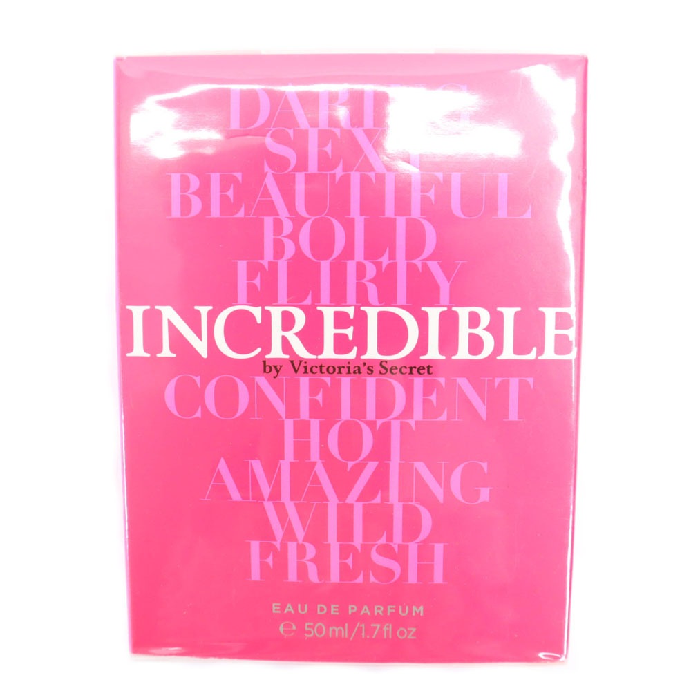 未使用 ヴィクトリアシークレット インクレディブル USA製 オードパルファム 香水 VICTORIAS SECRET INCREDIBLE レディース