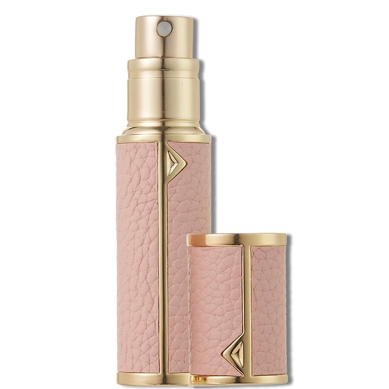 AlxMuNao アトマイザー 香水 レザースプレー 噴霧器 携帯用 詰め替え容器 香水用 機内持ち込み可能 プシュ式 5ml (ピンク) 5,223円