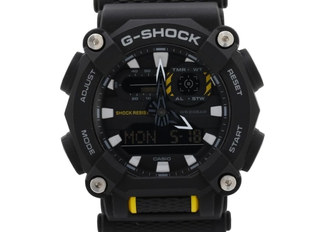 腕時計 G-SHOCK ANALOG-DIGITAL GA-900 SERIES GA-900-1AJF 樹脂 - アナデジ ブラック系 ウォッチ ブランド 高級 人気 プレゼント【本物保証】