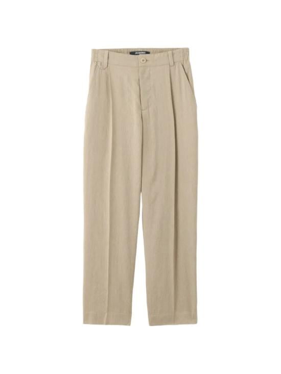 JACQUEMUS Men Straight Pants 26EPAM00131AW00738 150 BEIGE