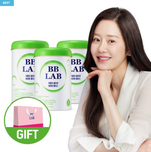 ビビラップ高ヒョンジョン低分子ビオチンコラーゲンプラス3通3ヶ月分（90包）