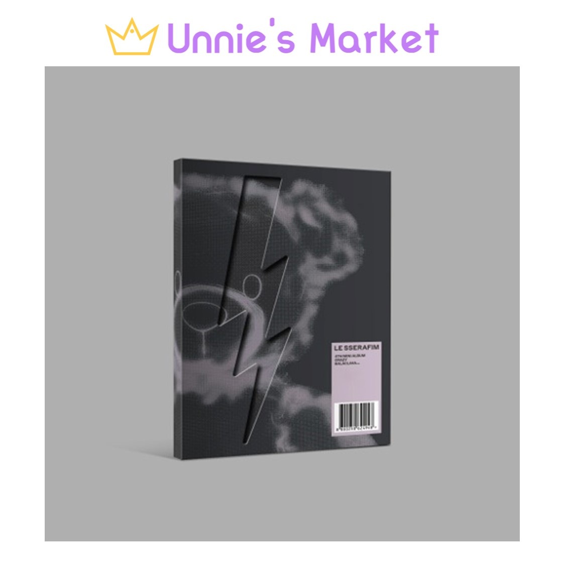 LE SSERAFIM - Crazy Balaclava ver. + Free Photocard 1EA(fan-made)