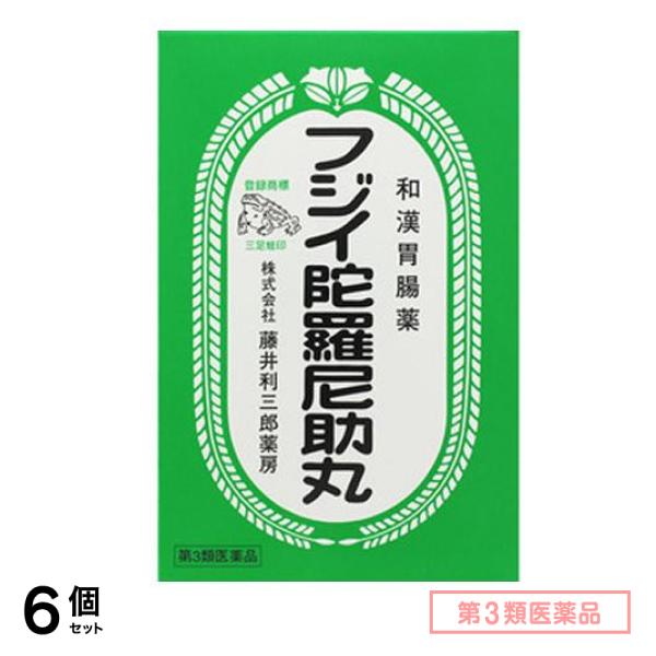 第３類医薬品 フジイ 陀羅尼助丸 78包 6個セット