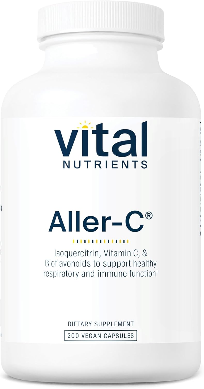 Vital Nutrients Aller-C (Isoquercitrin, C, & Bioflavonoids) 200 Vegan capsules