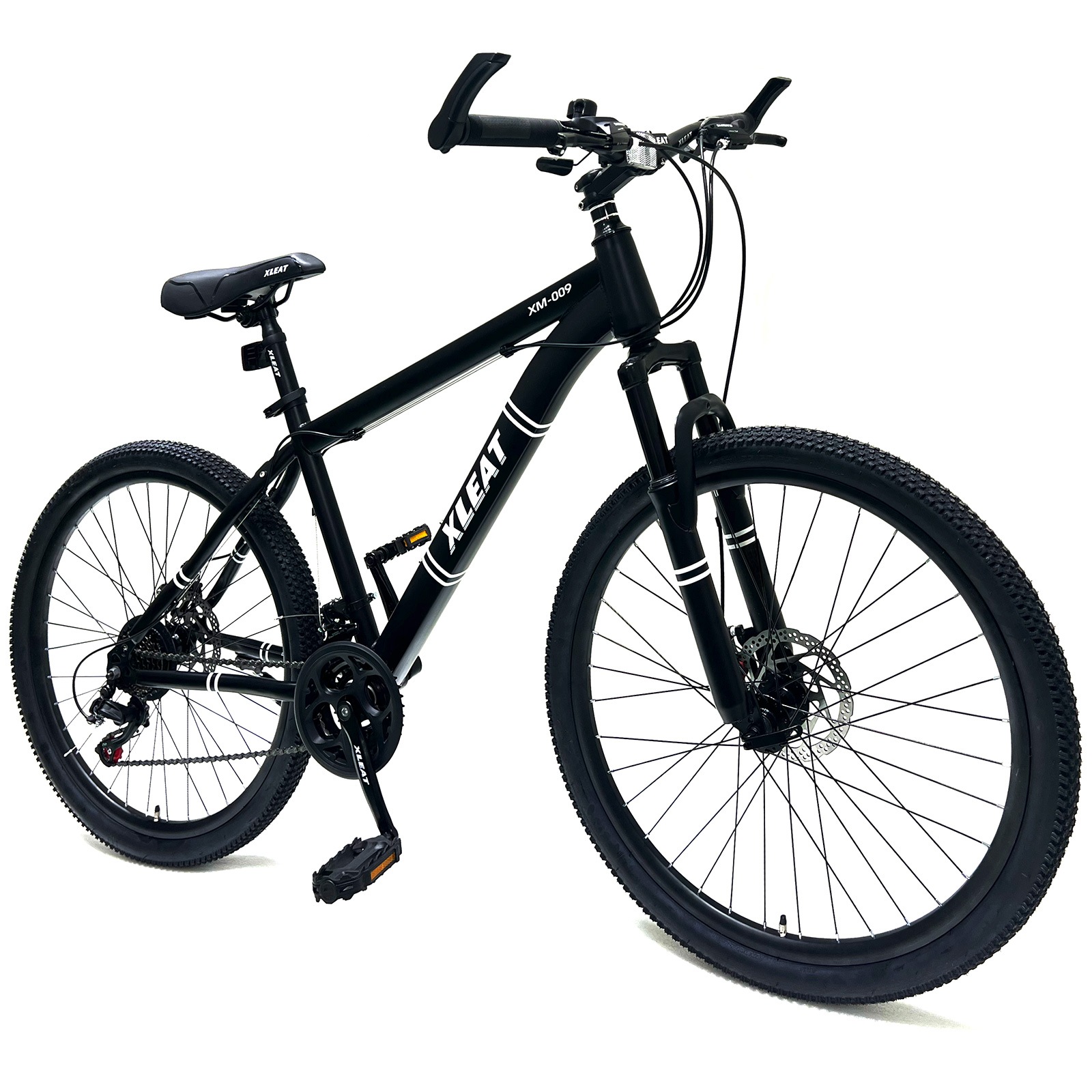 マウンテンバイク MTB 21段変速 自転車 26inch ディスクブレーキ XM-009 通勤 通学 オフロード アルミフレーム XLEAT エクスリート 17,612円