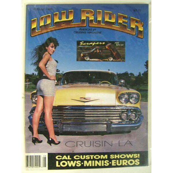 US版 ローライダーマガジン1988年8月号Vintage Lowrider Magazine USAAugust 1988 絶版 ビンテージ 輸入雑誌 自動車雑誌 カーマガジン カスタムカー