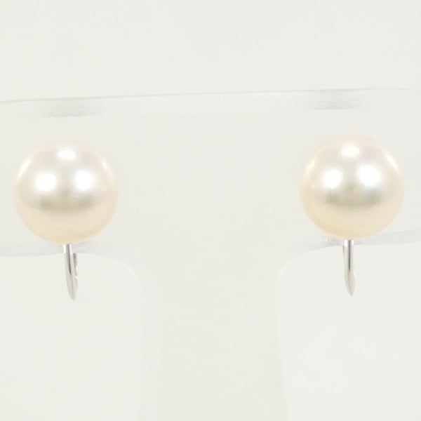 K14 14金 WG ホワイトゴールド イヤリング パール(真珠) ジュエリー 中古