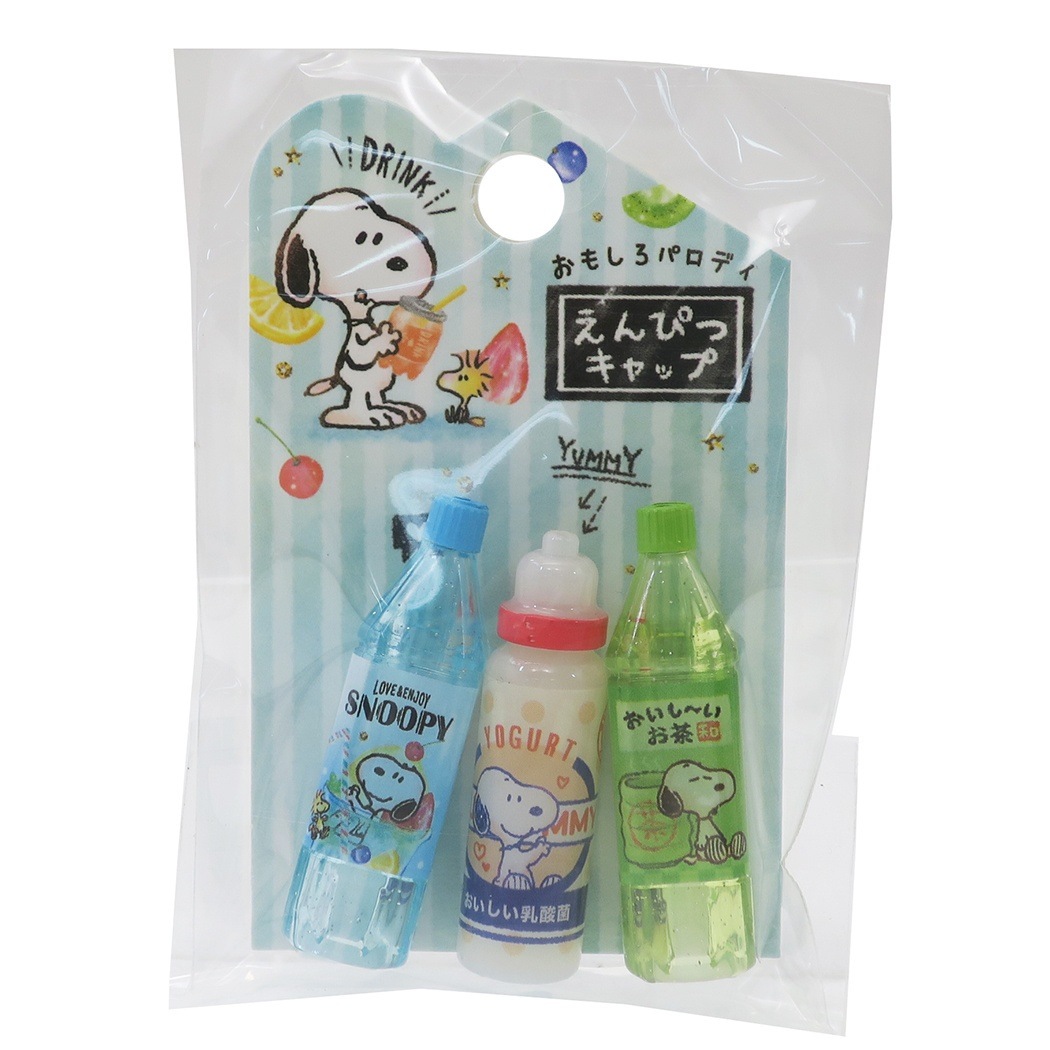 Qoo10 スヌーピー 鉛筆キャップ パロディ えん 文具