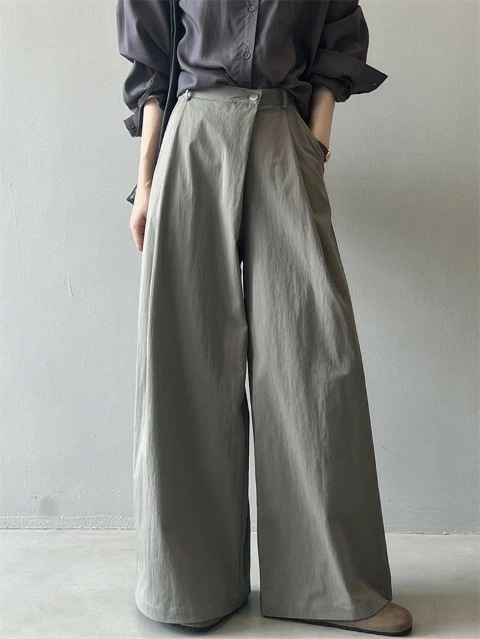 ワイドパンツ ロングパンツ カジュアル 無地 お出かけ シンプル レディース大きいサイズ レディース 秋冬 下着 ボトムス ストレート スキニー ショーツ pants