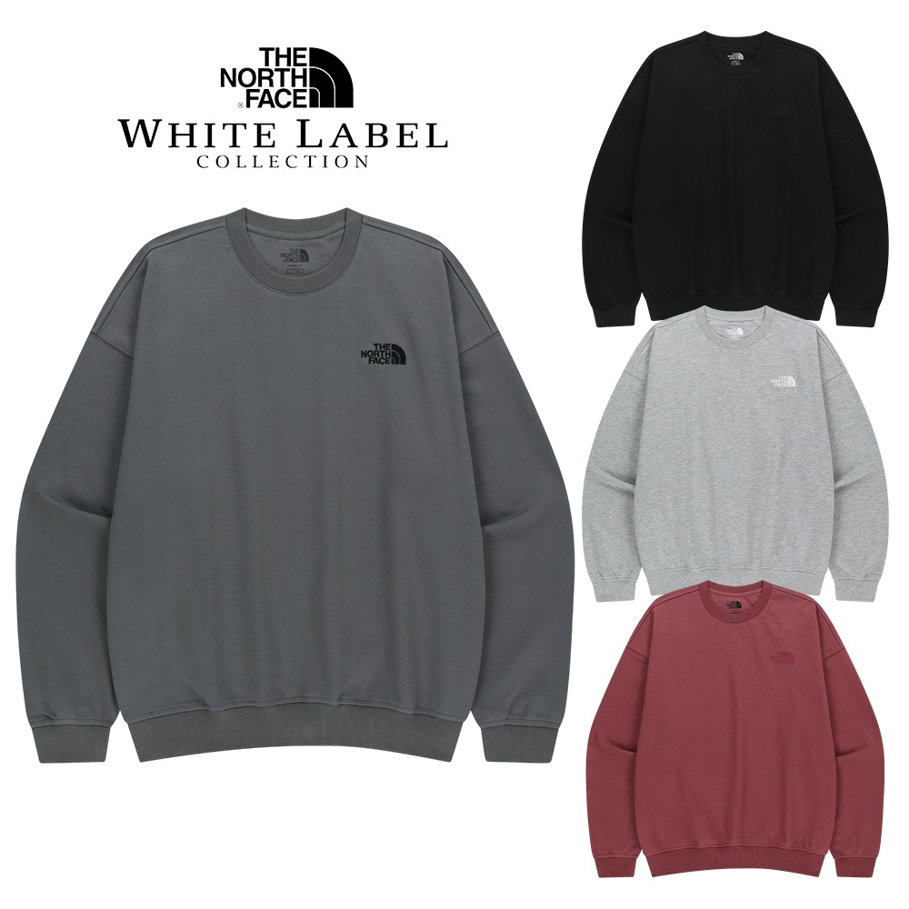 送料無料 THE NORTH FACE GO-TO SWEATSHIRTS WHITE LABEL 2025秋冬 新作 ザノースフェイス ホワイトレーベル 韓国正規品 スウェットシャツ トレーナー