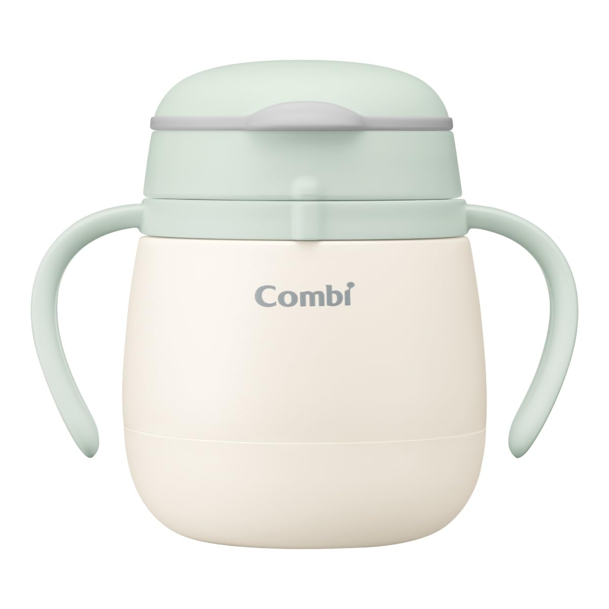 コンビ 【ラクマグから遂に保冷タイプが登場】 保冷 ラクマグ ステンレス グリーン 180ml 魔法びん構造で冷たさキープ 漏れないストロー 25年2月発売