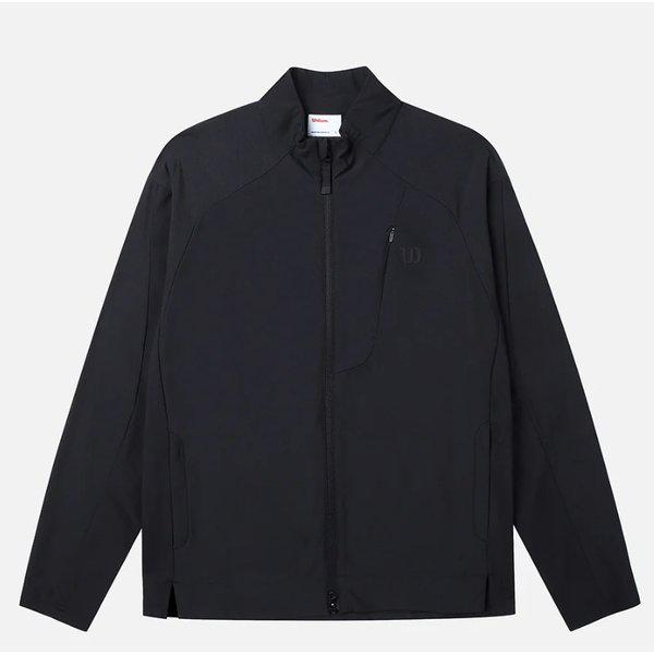 ウーブンハイブリッドジップアップジャケット B1 W251001TFJ11 BLK GRY