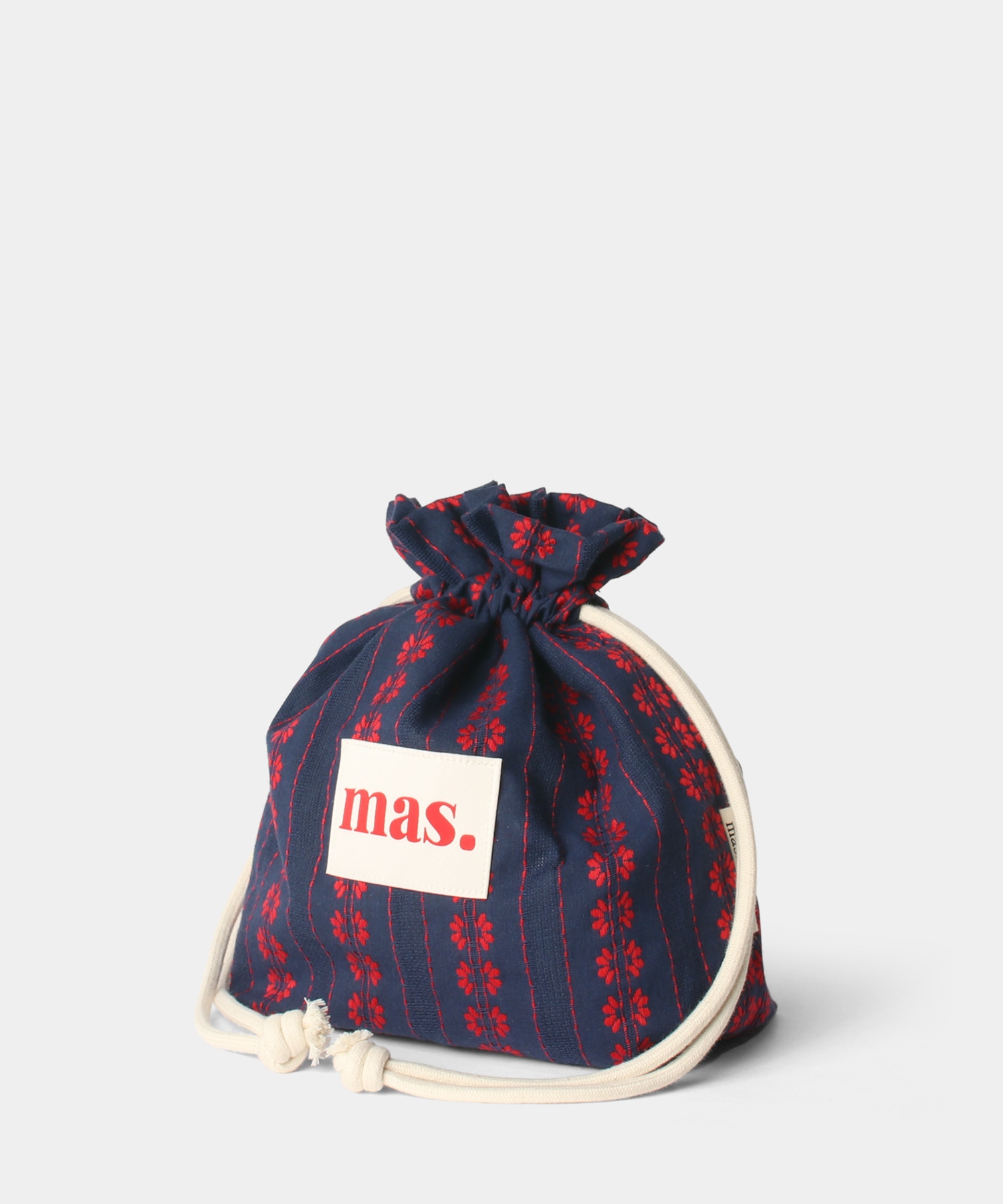 MASMARULEZ ストリング _ ストリングフラワーストライプネイビー選択なし