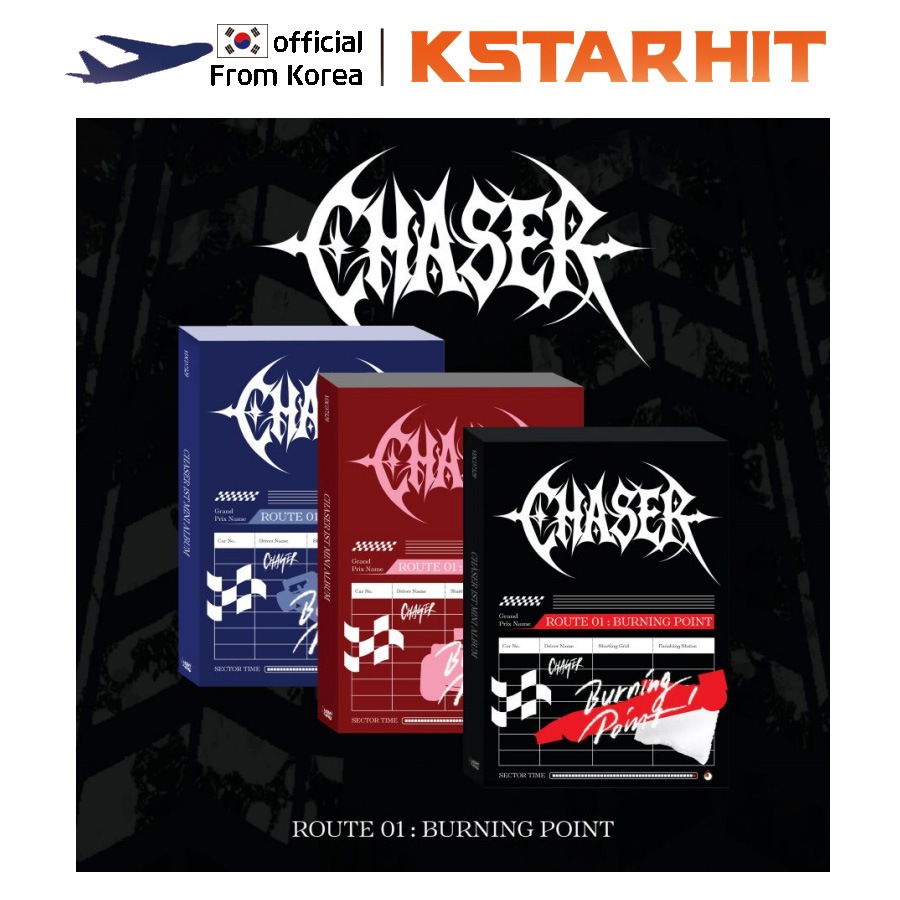 【3種セット】(Standard Ver.) CHASER - ROUTE 01 : BURNING POINT