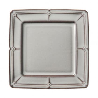 光洋陶器 ラフィネ ストームグレー 27.5cmスクエアープレート 15973061