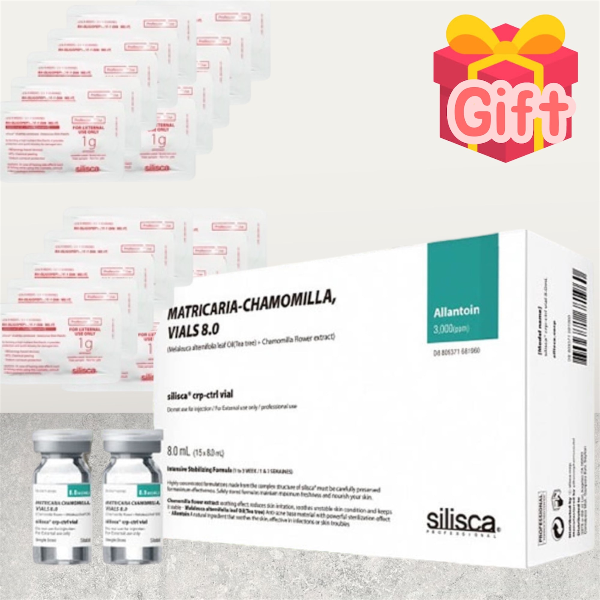 CRP-CTRL AMPOULE 8ml × 15 Vials シリスカ CRPコントロール アンプル 敏感肌用 鎮静 美容液