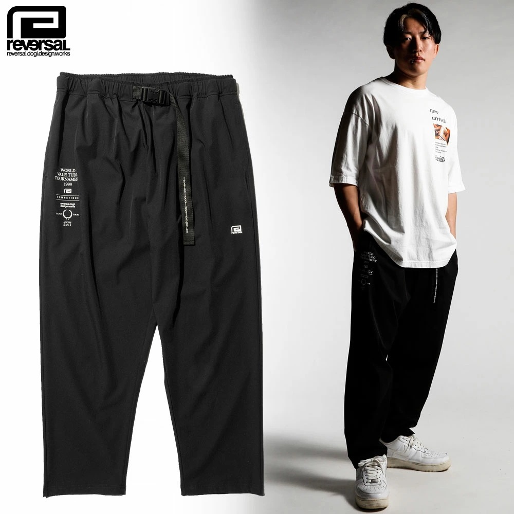 【reversal/リバーサル】ワイドジョガーパンツ ドライ/4WAY DRY WIDE JOGGER PANTS rv24ss401