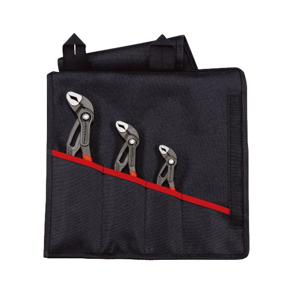 KNIPEX クニペックス コブラ ウォーターポンププライヤー セット 3本組 プラスチックコーティング 全長125mm 001955S8 工具