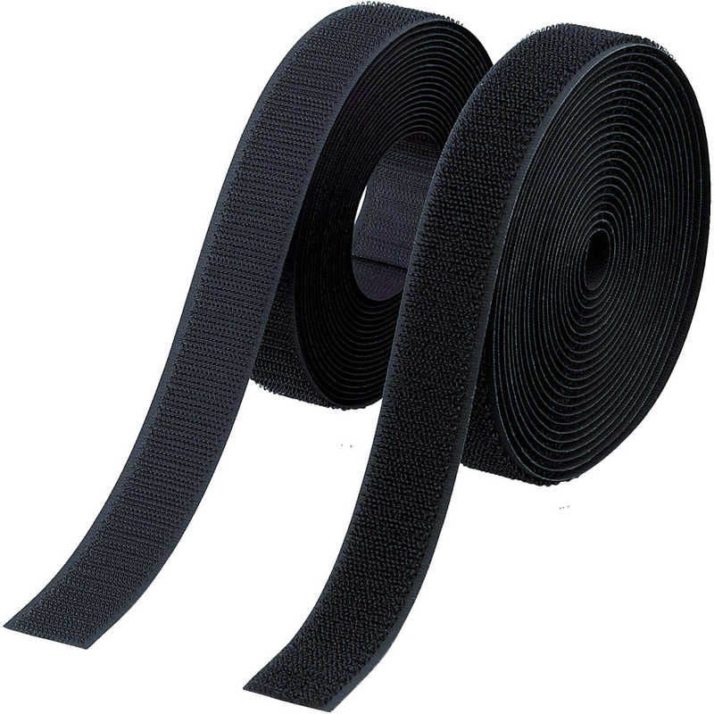 トラスコ中山　マジックテープ 縫製タイプ 100mmX5m 黒　TMSH1005BK