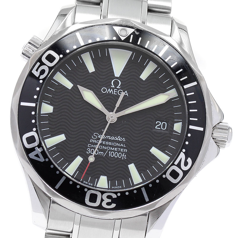 オメガ OMEGA 2254.50 シーマスター300 デイト 自動巻き メンズ _896107【中古】
